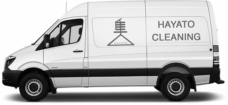 Hayato Cleaning Service VAN copy